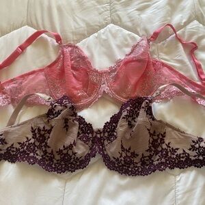 Wacoal embrace lace - two bras 38D